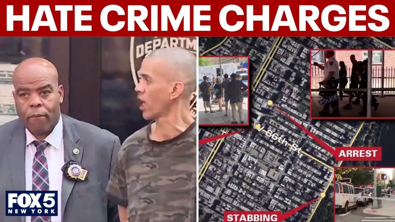 Video thumbnail for UWS stabbing suspect facing hate crime charges