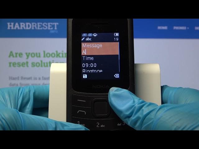 Video thumbnail for How to Set Up Alarm Clock on NOKIA 110 – Schedule Alarms