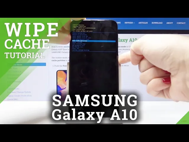 Video thumbnail for How to Wipe Cache Partition in SAMSUNG Galaxy A10 - Reset Cache Files