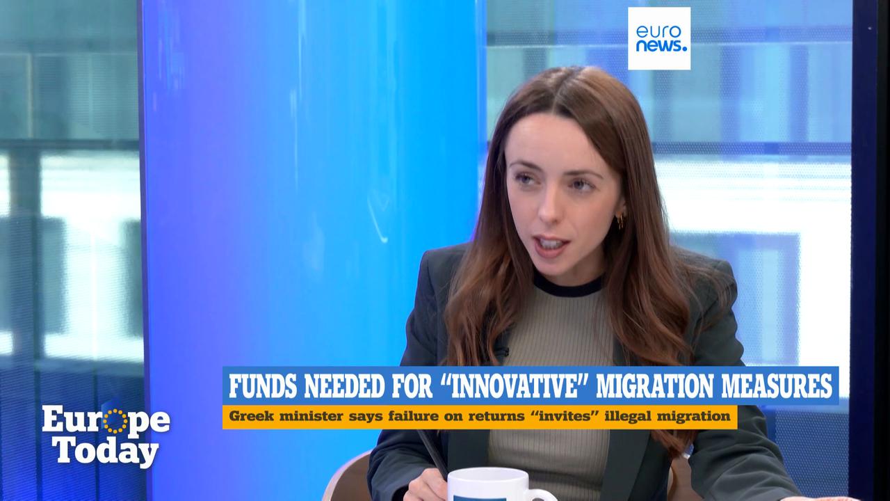 Video thumbnail for Next EU budget should finance migration solutions, Greek deputy minister says