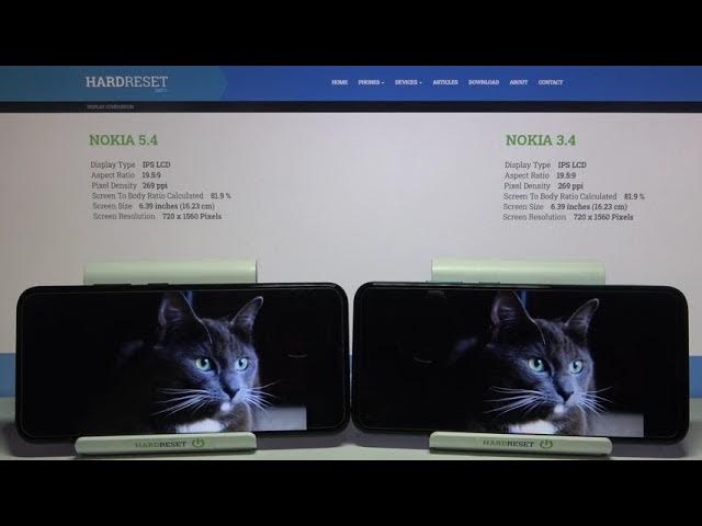 Video thumbnail for Nokia 5.4 & Nokia 3.4 -  Display Comparison | Screen Details Checkup