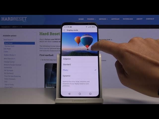 Video thumbnail for How to Change Color Mode in Meizu 16TH – Adjust Colours