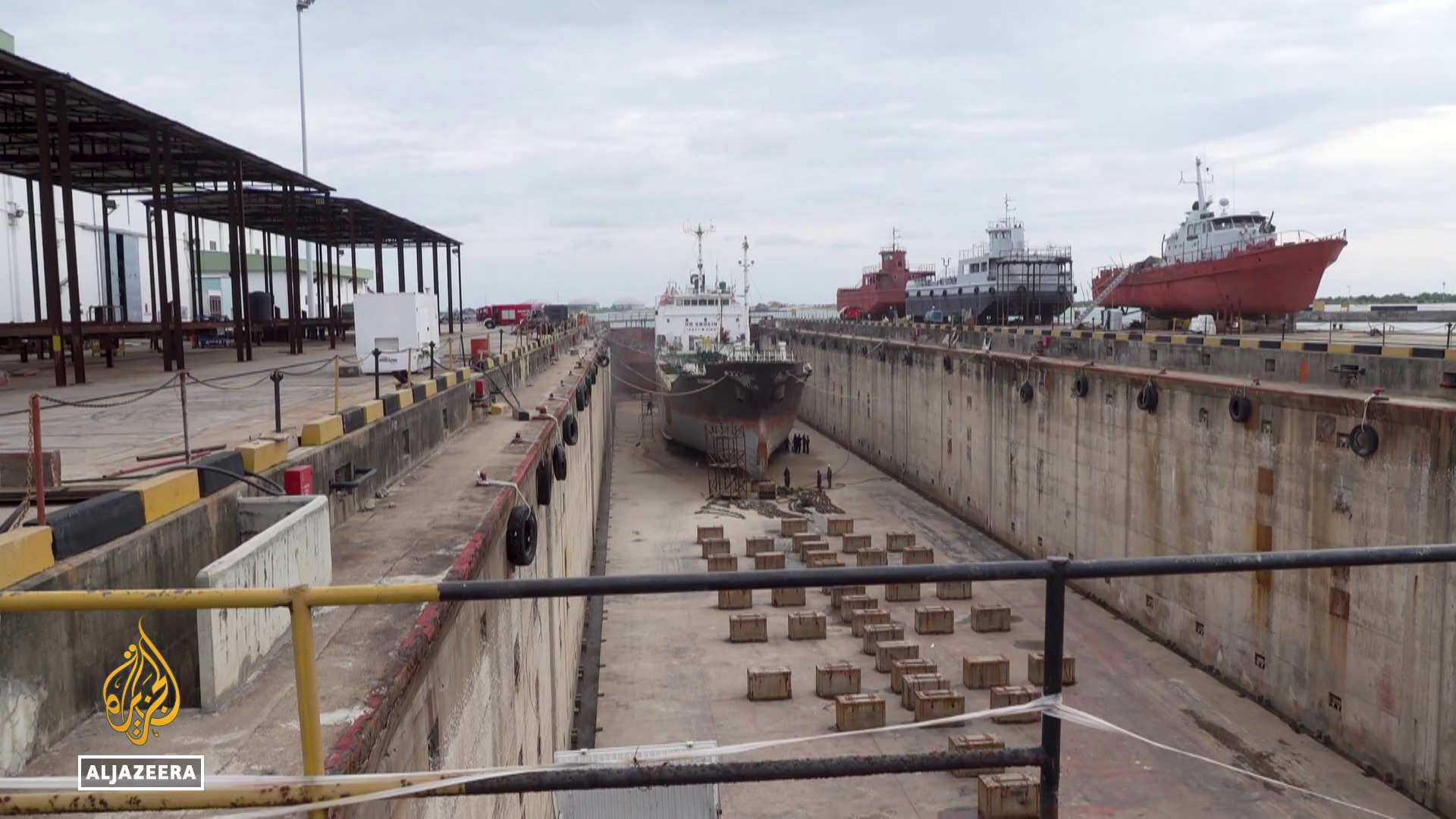 Video thumbnail for Nigeria navy plans local shipbuilding push:
Lagos dockyard aims to cut foreign warship dependence