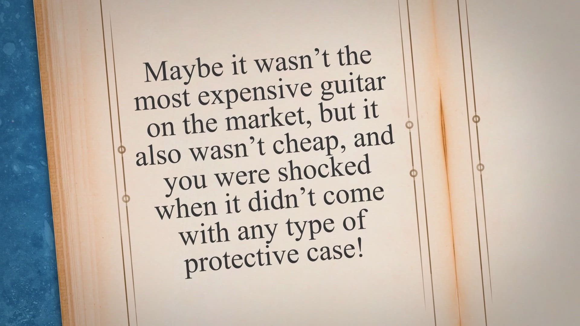 Video thumbnail for Do You Really need a Case for your Guitar? — Guitars & Tech