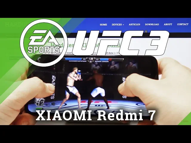 Video thumbnail for XIAOMI Redmi 7 UFC GamePlay / High Graphics Checkup