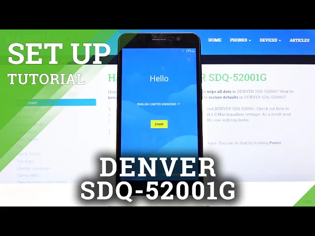 Video thumbnail for How to Set Up DENVER SDQ-52001G - Activation Process