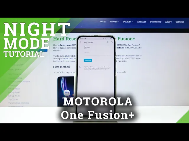 Video thumbnail for How to Enable Eye Comfort Mode in MOTOROLA One Fusion+ – Reduce Blue-light Filter