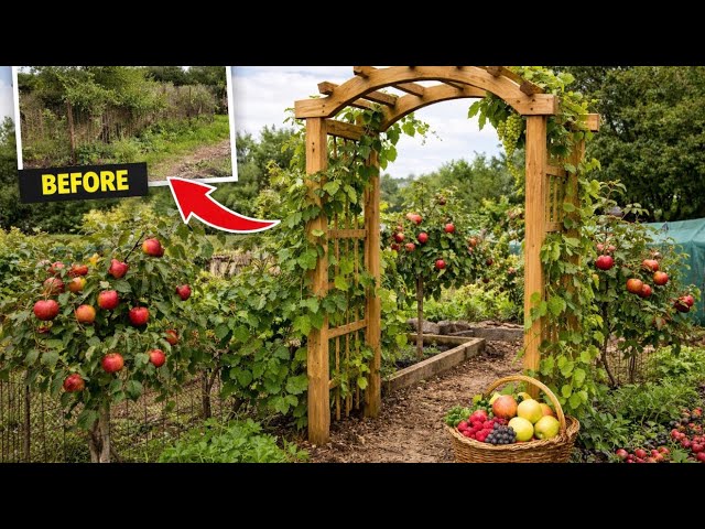 Video thumbnail for 🎥 ✅ 🌿 Building Garden Arches & Improving Our Fruit Orchard 🍎 | Allotment Upgrade