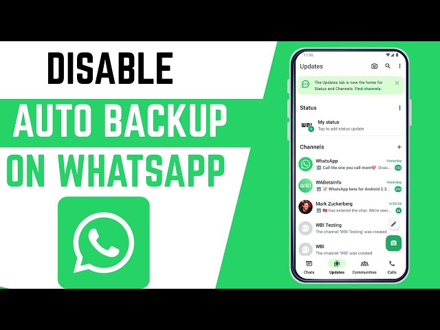 Video thumbnail for How To Disable Automatic Backup On WhatsApp