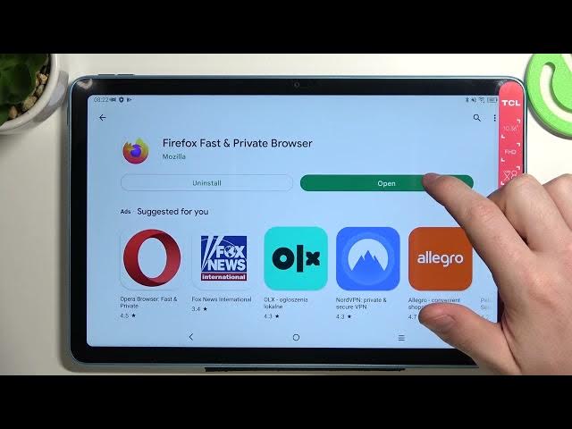 Video thumbnail for TCL TAB 10 MAX – How To Install Firefox Browser?