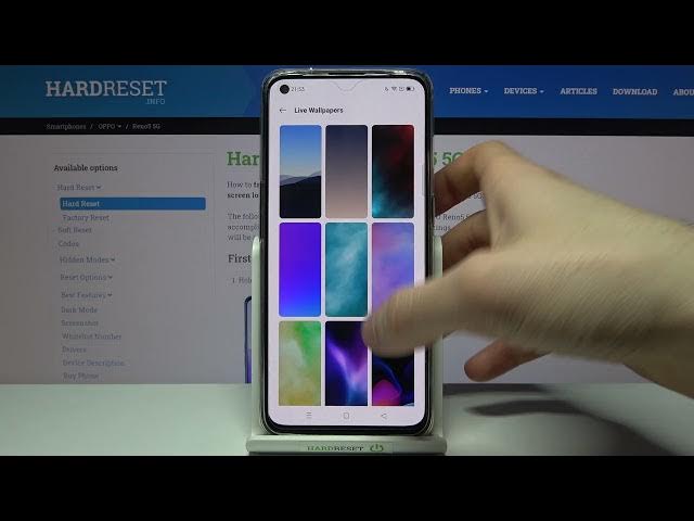 Video thumbnail for How to Change Lock Screen Wallpaper in OPPO Reno 5 5G?