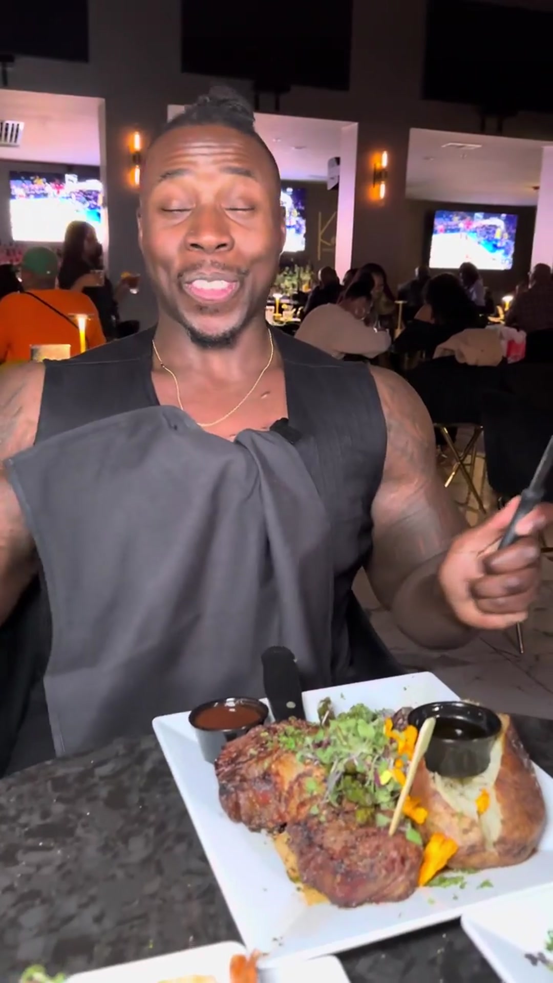 Video thumbnail for The ribeye was delightful   katchkitchencocktails📍2077 Northlake PkwyTucker  GA  3008(720P 60FPS)