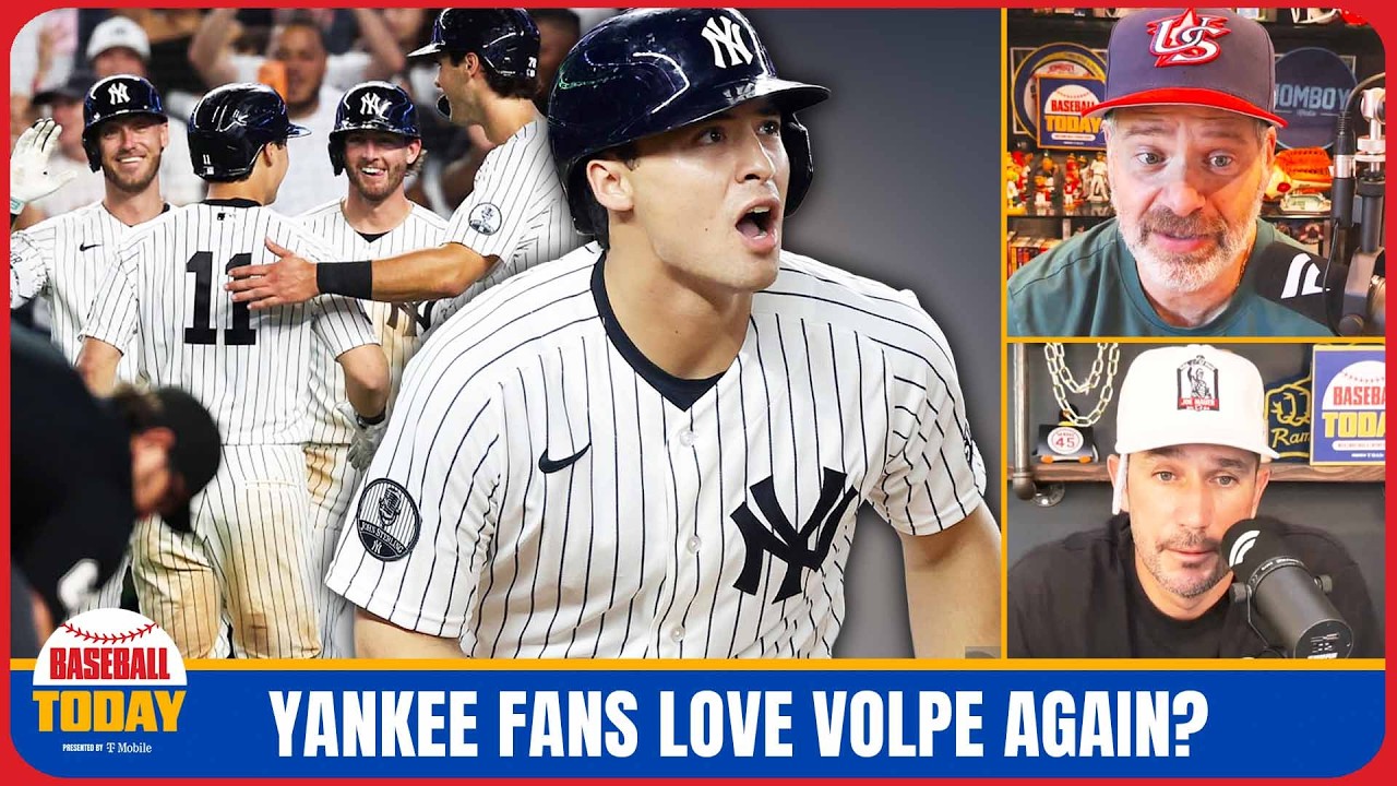 Video thumbnail for Yankees fans are embracing Anthony Volpe now | Baseball Today