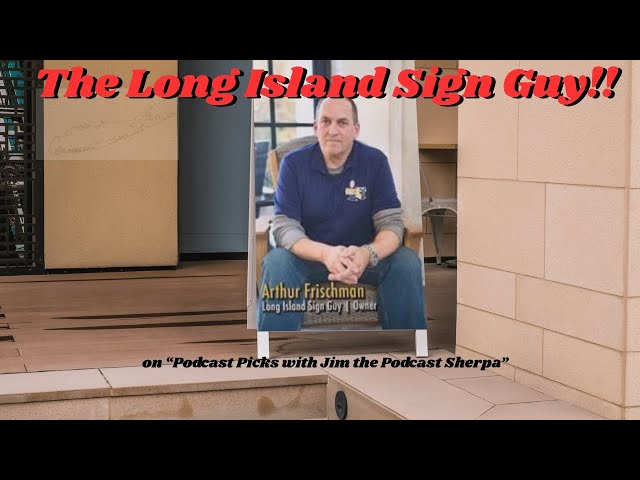 Video thumbnail for "The Long Island Sign Guy" is Here! (Didn't You See the Sign???)