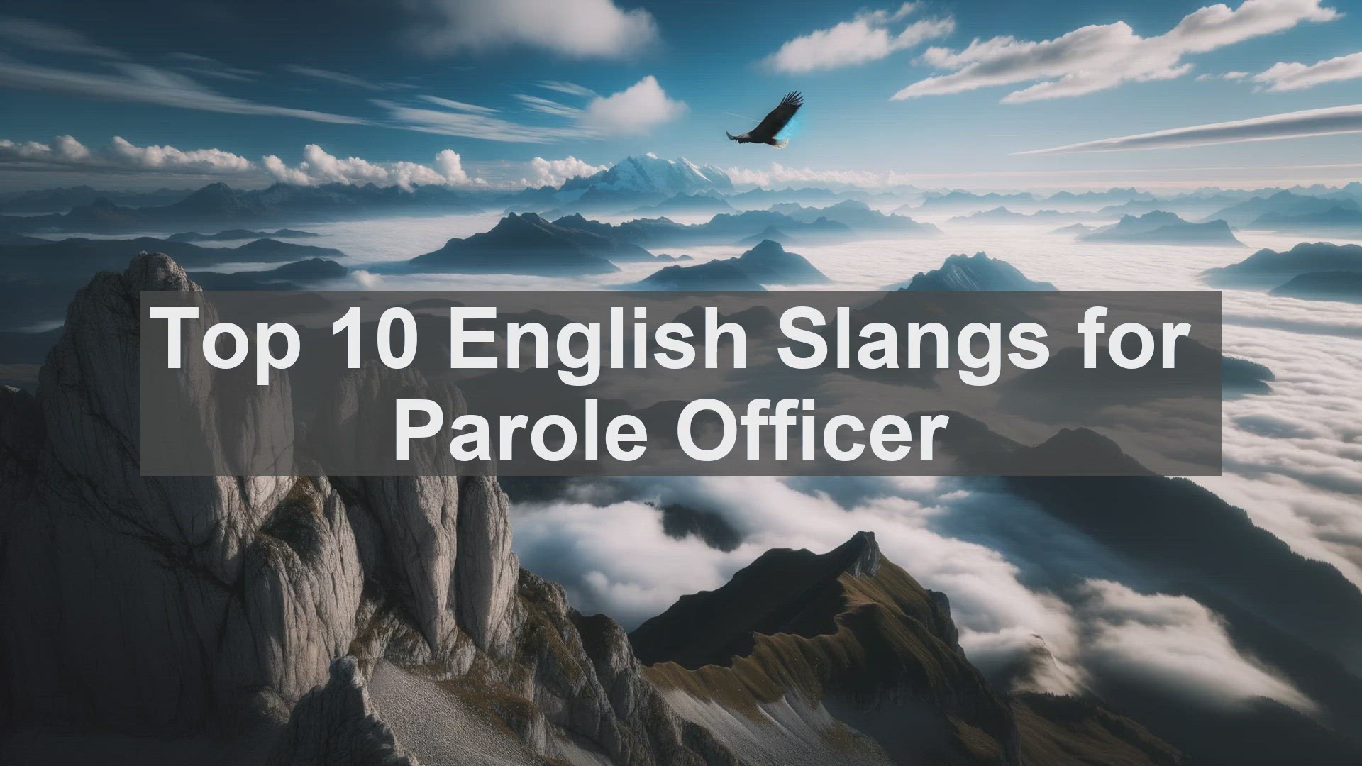 'Video thumbnail for Top 10 English Slangs for Parole Officer'