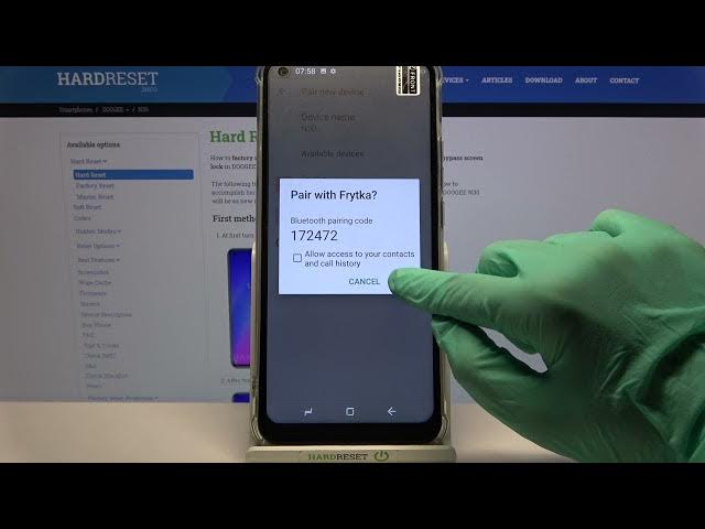 Video thumbnail for How to Pair Bluetooth Device with DOOGEE N30 – Activate Pairing Mode