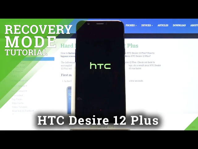 Video thumbnail for How to Enter Recovery Mode in HTC Desire 12 Plus – Recovery Features