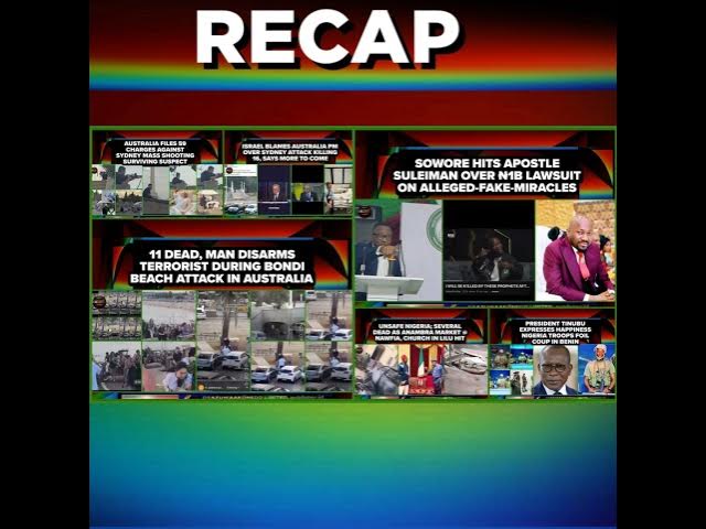 Video thumbnail for NewsRecap @12pm 17-12