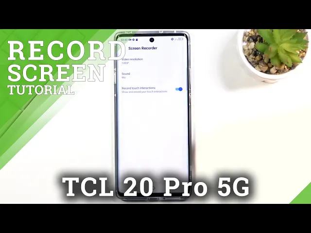 Video thumbnail for How to Record Screen on TCL 20 Pro– Activate Screen Recorder