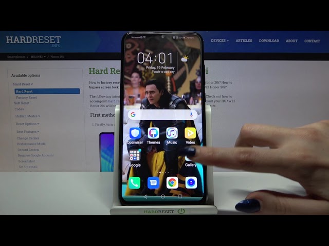 Video thumbnail for How to Turn On/Off Auto Rotate Screen on Honor 20i – Phone Screen Rotation