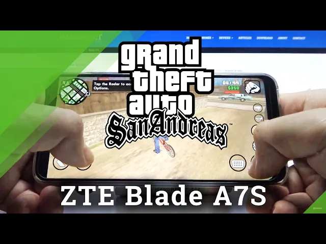 Video thumbnail for Gaming Test of GTA San Andreas on ZTE Blade A7S – GTA San Andreas Mobile