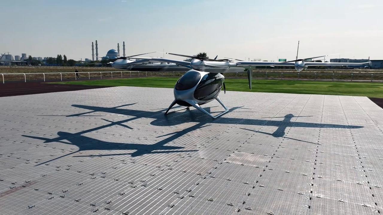 Video thumbnail for Kazakhstan: Kazakhstan set to become first Central Asian country to launch air taxi service.