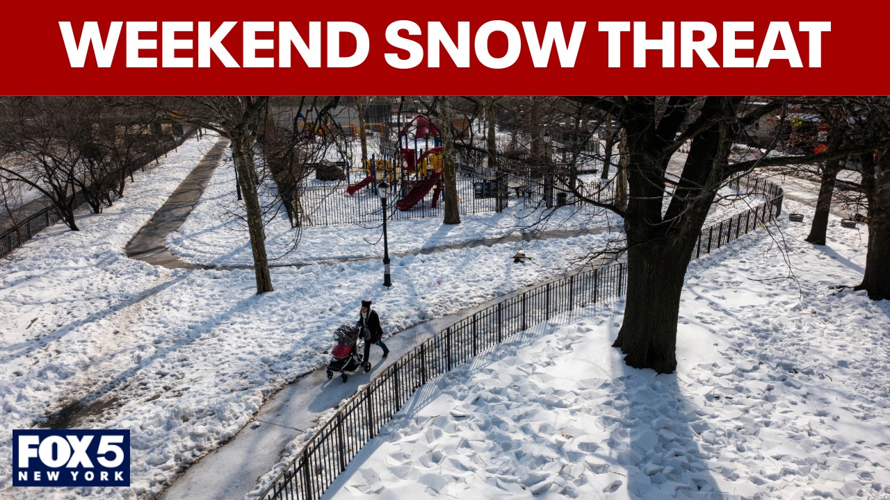 Video thumbnail for Will the NYC area see any snow this weekend?