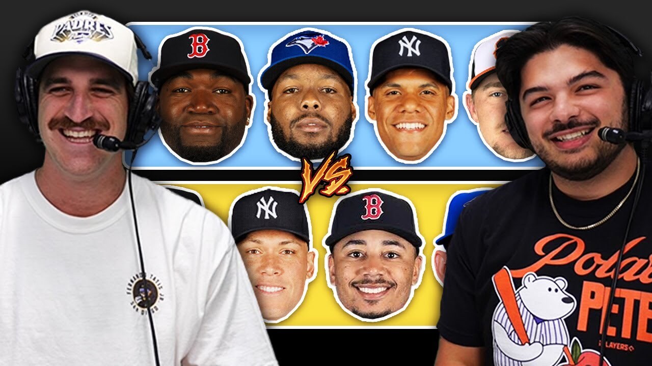 Video thumbnail for Who can Draft a lineup with the most total bases, steals, and walks? (AL East All Bases Draft)