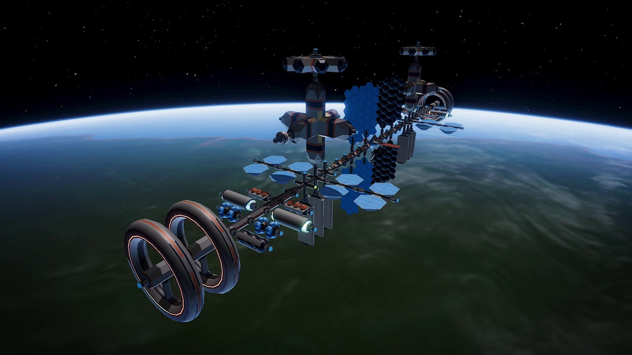 Video thumbnail for Space Station Designer - Official Announcement Teaser Trailer