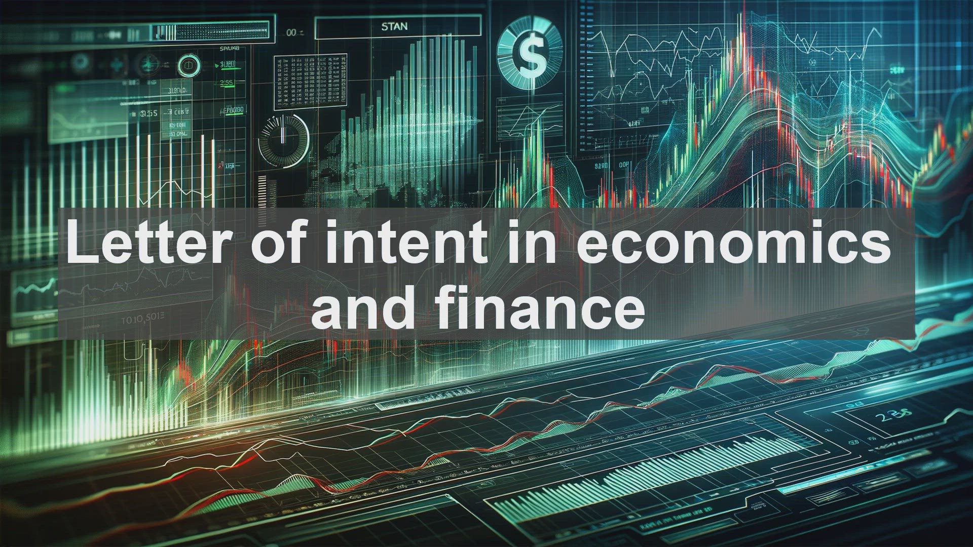 'Video thumbnail for Letter of intent in economics and finance'