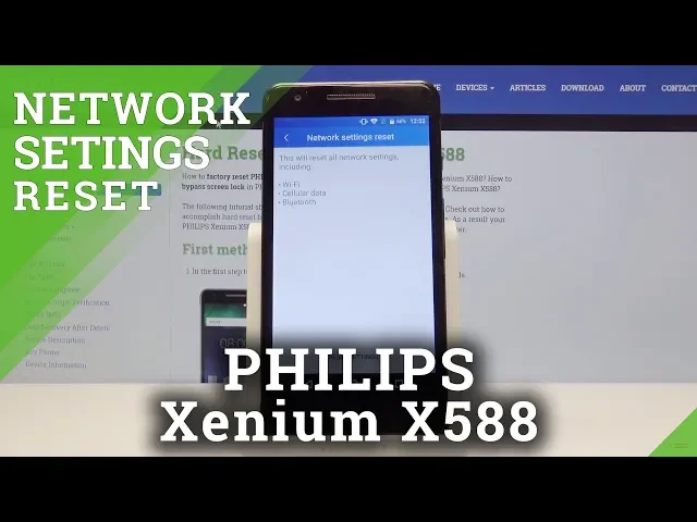 Video thumbnail for How to Reset Network Settings in PHILIPS Xenium X588 - Fix Network Configuration