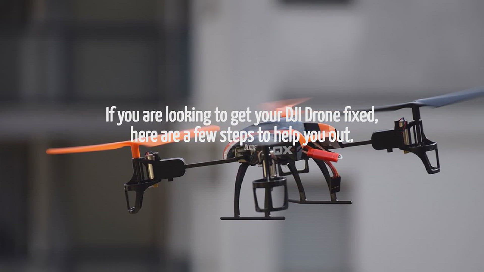 Video thumbnail for How To Get My Dji Drone Fixed