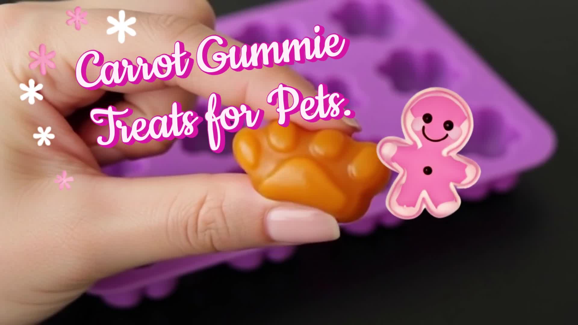 Video thumbnail for Homemade Carrot Gummy Dog Treats | Easy 3-Ingredient Recipe!
