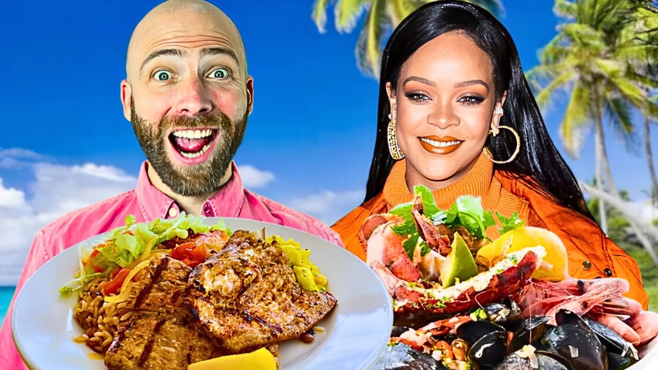Video thumbnail for Legendary Bajan Seafood!! Rihanna's Favorite Food In Barbados!!