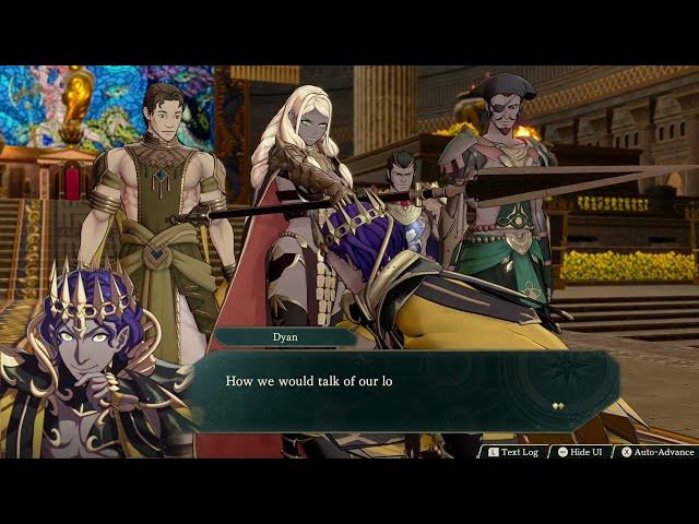 Video thumbnail for Fire Emblem: Fortune's Weave - 1 Theodora's Path Ch 2: Theodora Sentences Dyan Then Demotes Huver
