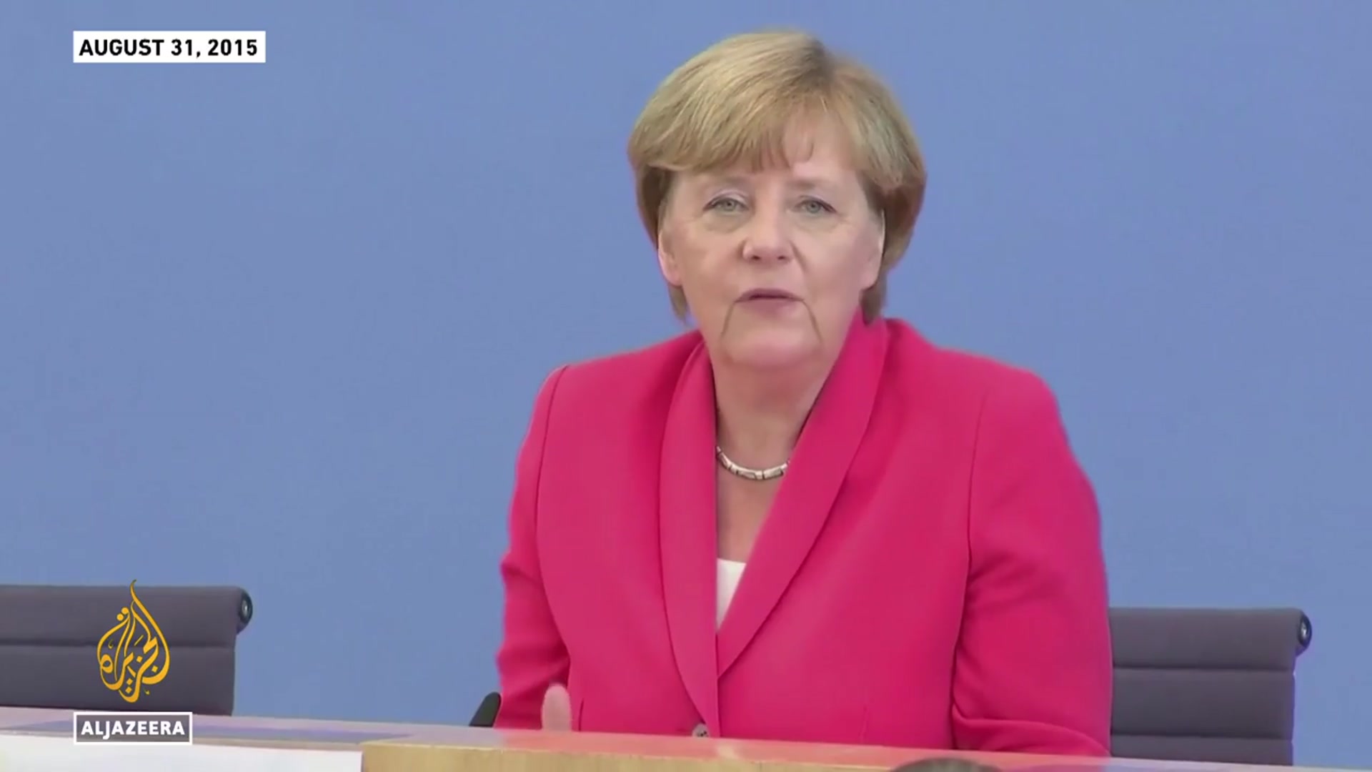 'Video thumbnail for Germany's Migration U-Turn: 10 years on, from Merkel’s 'we can do it’ to deportations'