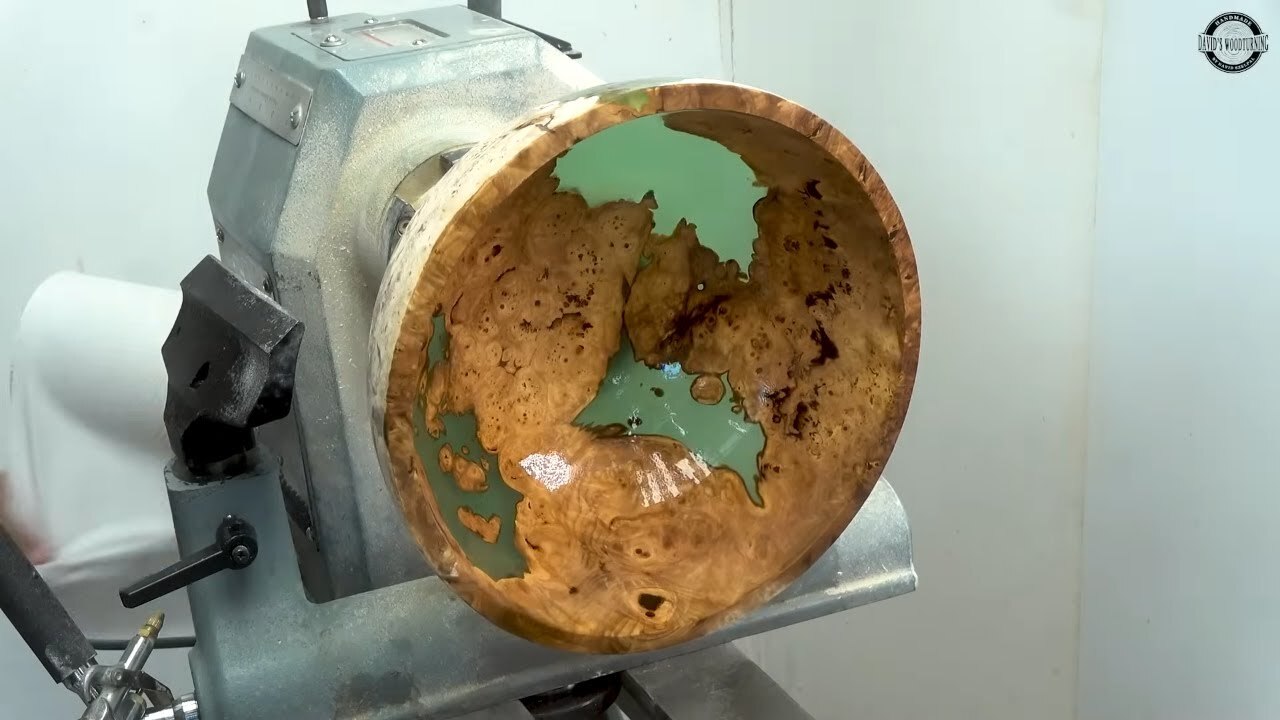 Video thumbnail for I Turned a Log into a Green Bowl and Here's What Happened