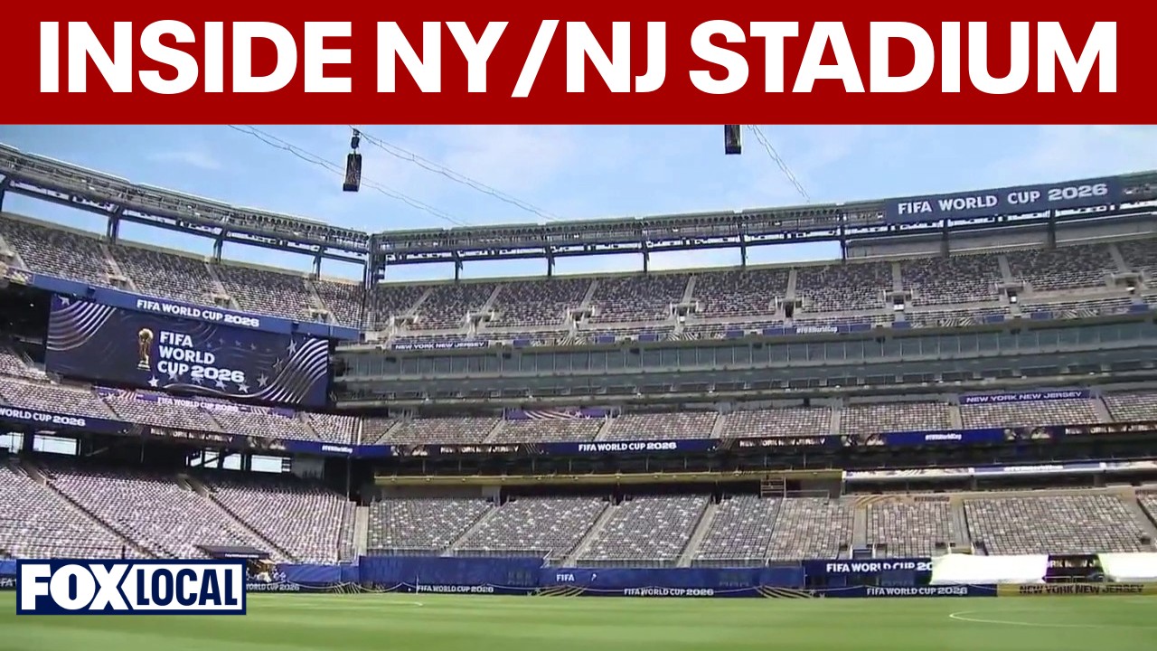 Video thumbnail for MetLife Stadium completes 2026 World Cup preparations