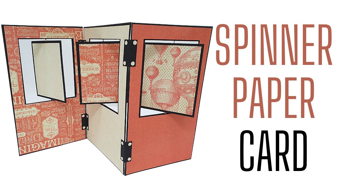 Video thumbnail for Spinner Paper Card
