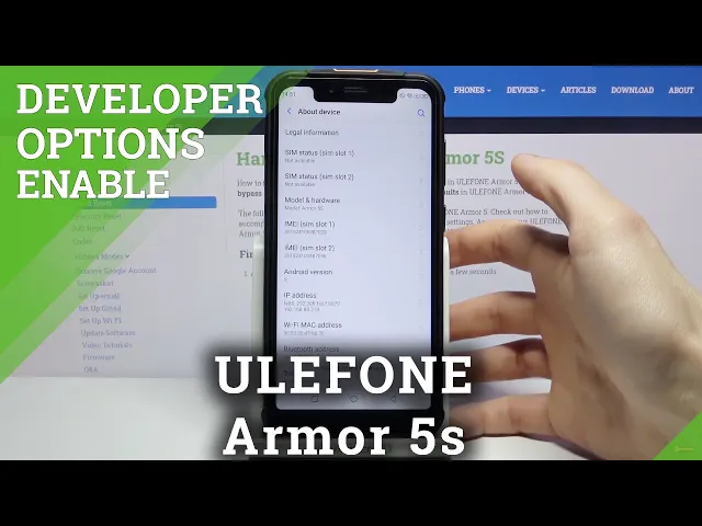Video thumbnail for How to Enable Developer Options in ULEFONE Armor 5s – Find Advanced Developer Settings