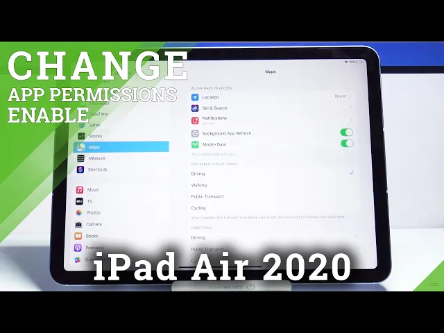 Video thumbnail for How to Customize App Permissions on iPad Air 2020 – App Manager