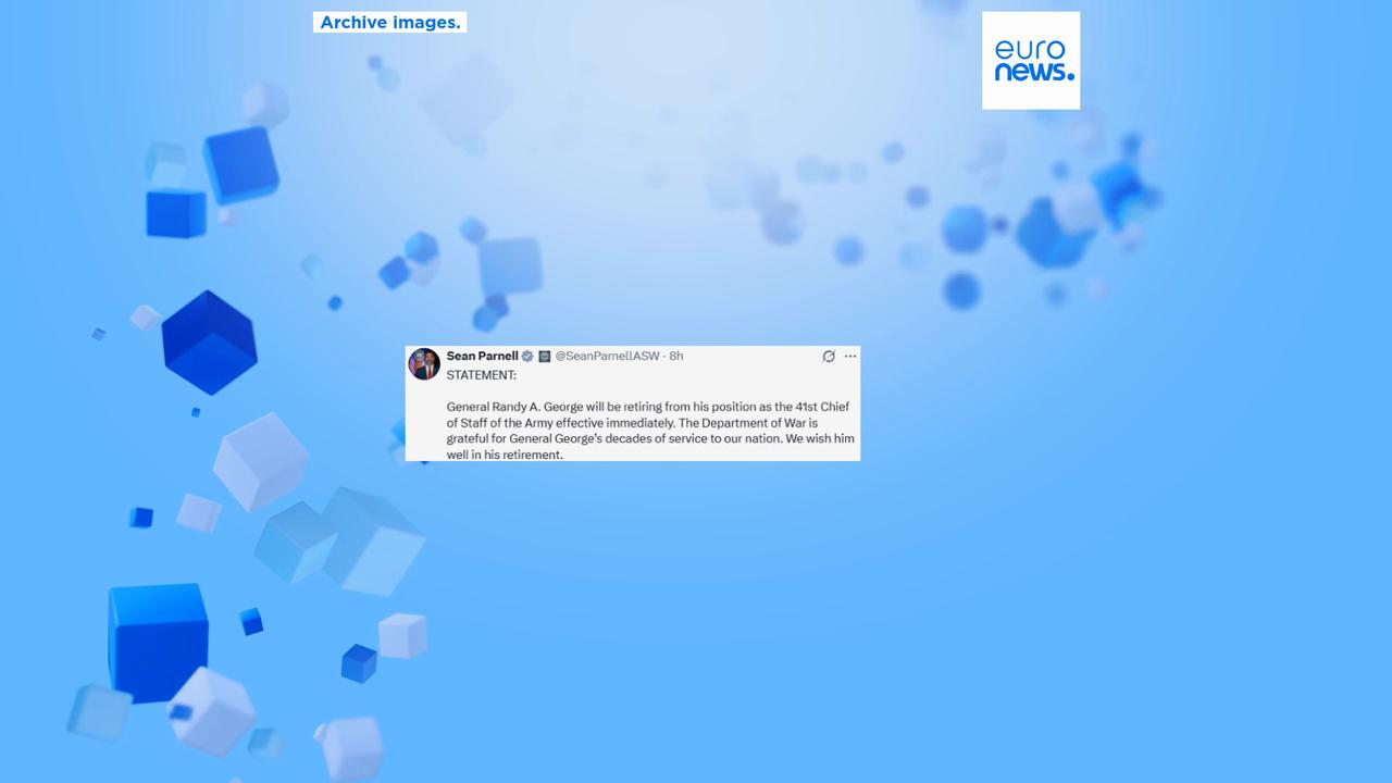 Video thumbnail for US Defence Secretary Hegseth asks US Army chief to step down as Iran war grinds on