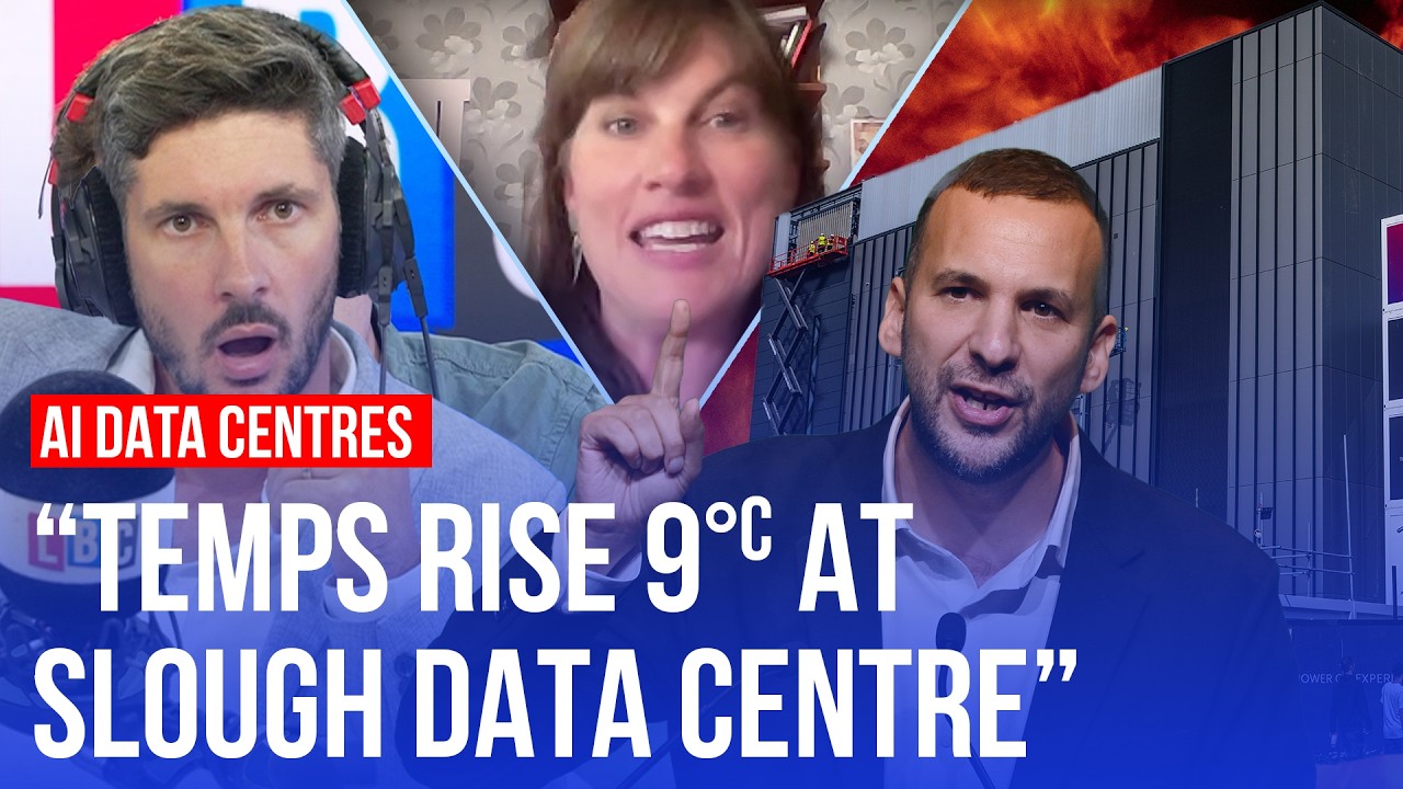 Video thumbnail for Greens call for 'temporary pause' on new data centres