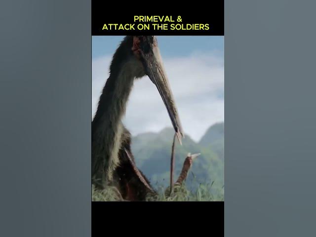 Video thumbnail for primeval _pterosaur swarm attack on the soldiera || #animalfacts