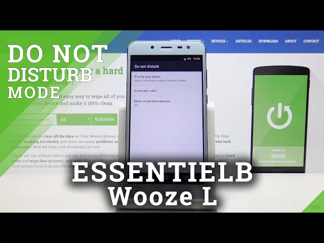 Video thumbnail for How to Disable Sound on ESSENTIELB Wooze L –  Do Not Disturb