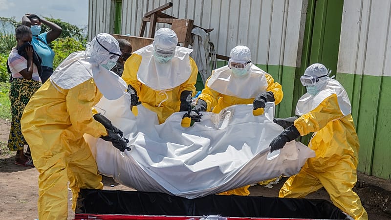 Video thumbnail for Fear and grief in Rwampara as Ebola cases surge in DRC