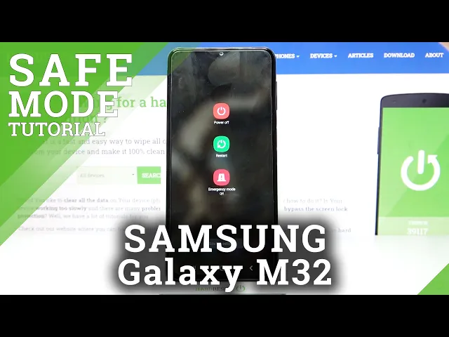 Video thumbnail for How to Enter Safe Mode on SAMSUNG Galaxy M32 – Quit Safe Mode