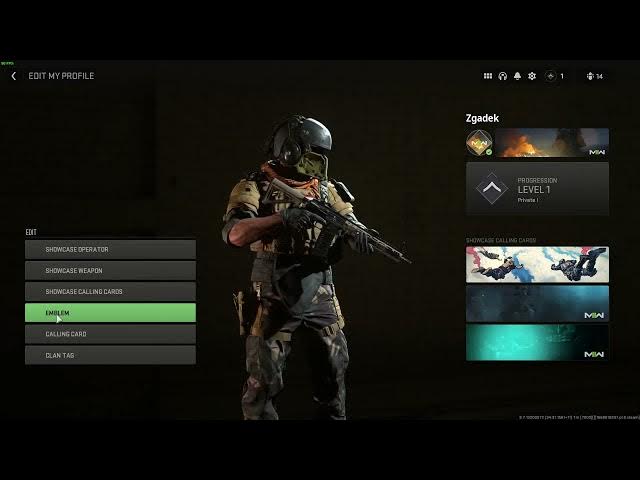 Video thumbnail for Call Of Duty Warzone 2.0 - How To Change Emblem