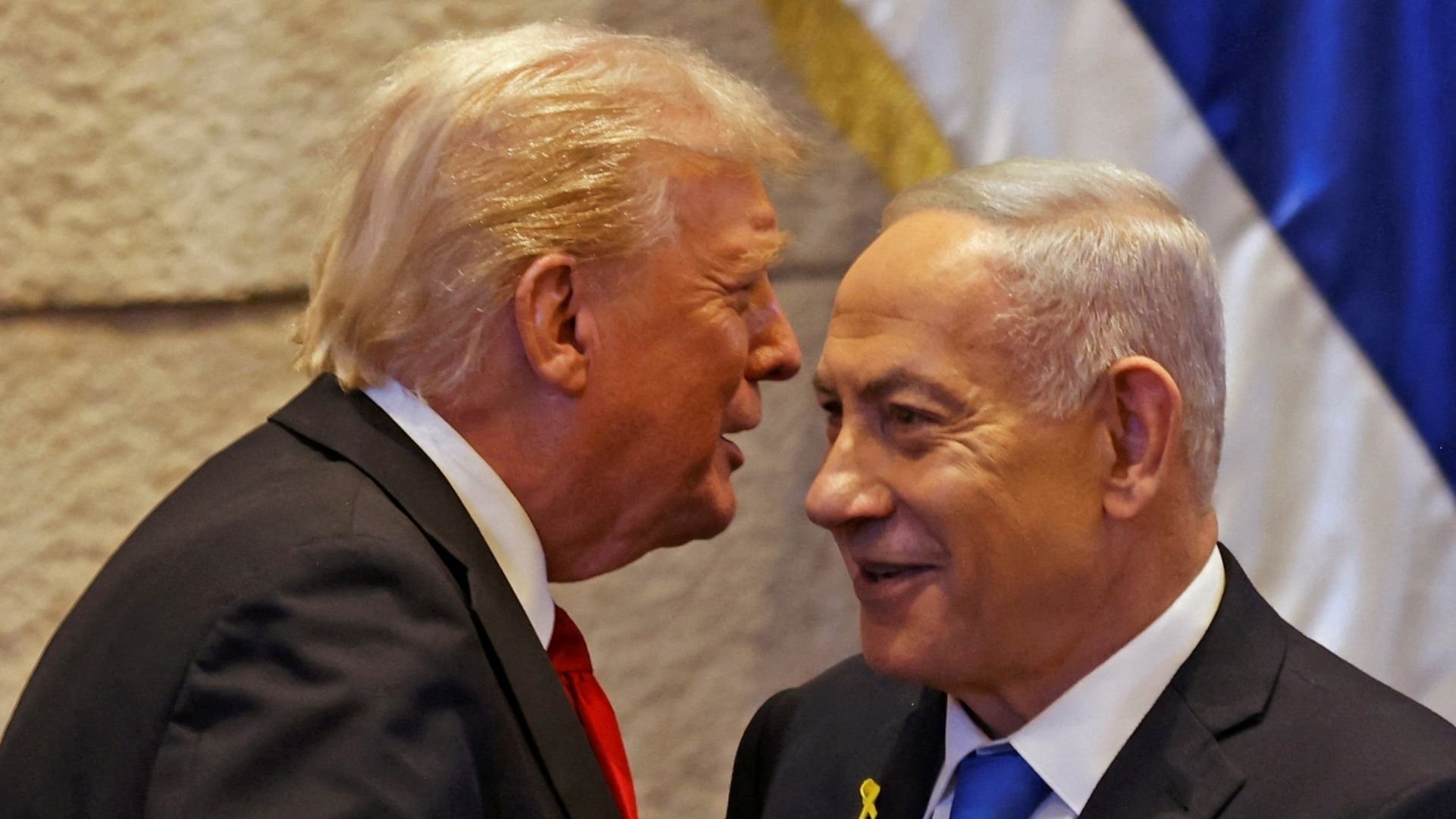 Video thumbnail for Trump backs Netanyahu as Israel votes, but ties strained
