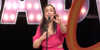 Video thumbnail for Video: Tatianna Córdoba Sings 'Flying Away' from REAL WOMEN HAVE CURVES